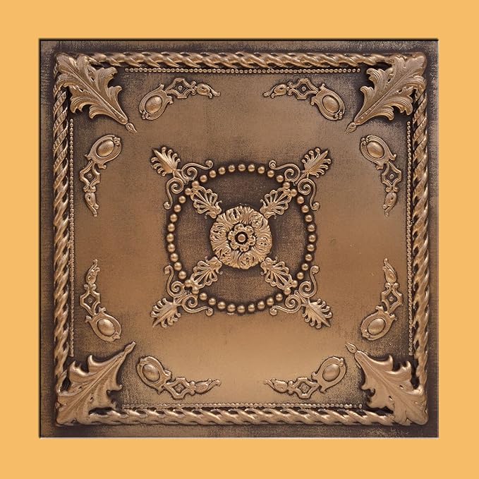 Amazon Com Jewel Bronze Brown 24x24 Pvc 20 Mil Ceiling Tile
