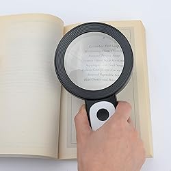 JMH Magnifying Glass with Light, High Magnification