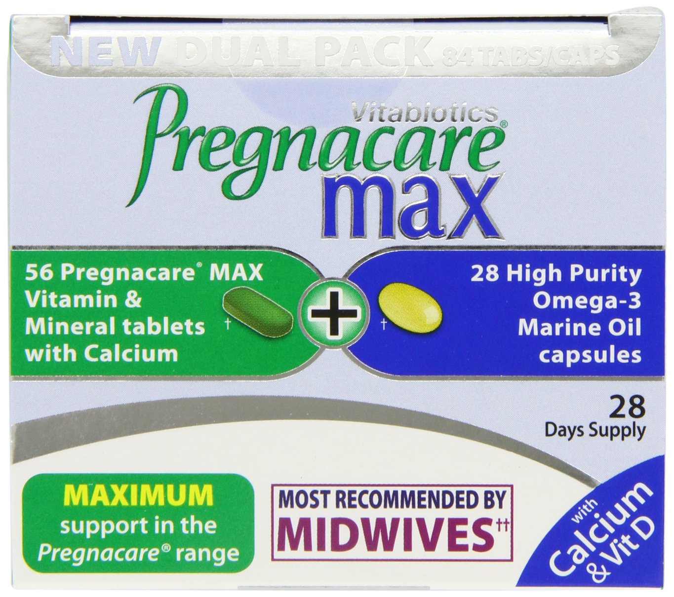 Vitabiotics Pregnacare Max Capsules Tablets 28s 56s Pack Of 4 Buy Online In Guernsey At Guernsey Desertcart Com Productid