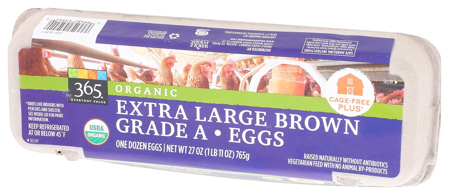 365 everyday value Extra large brown grade a eggs (099482459420)