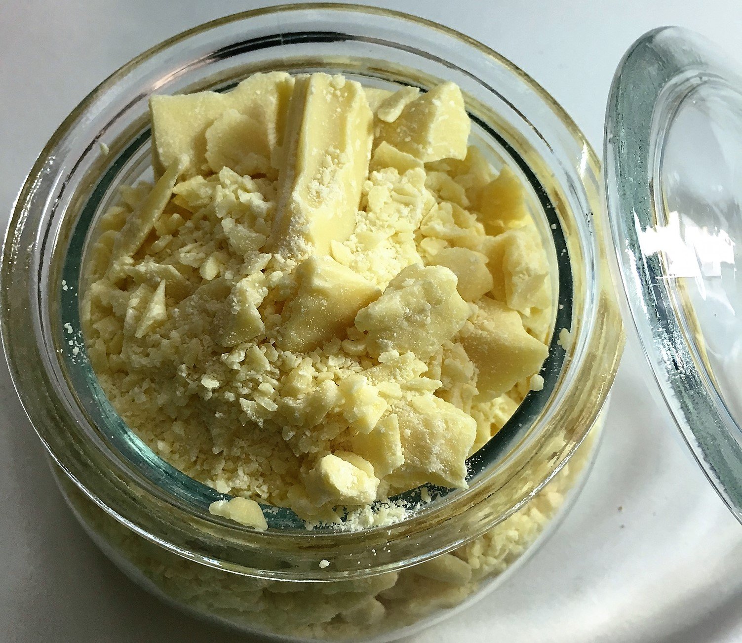 Organic Cocoa Butter FOOD GRADE 1 LB by Oslove Organics Raw, Non