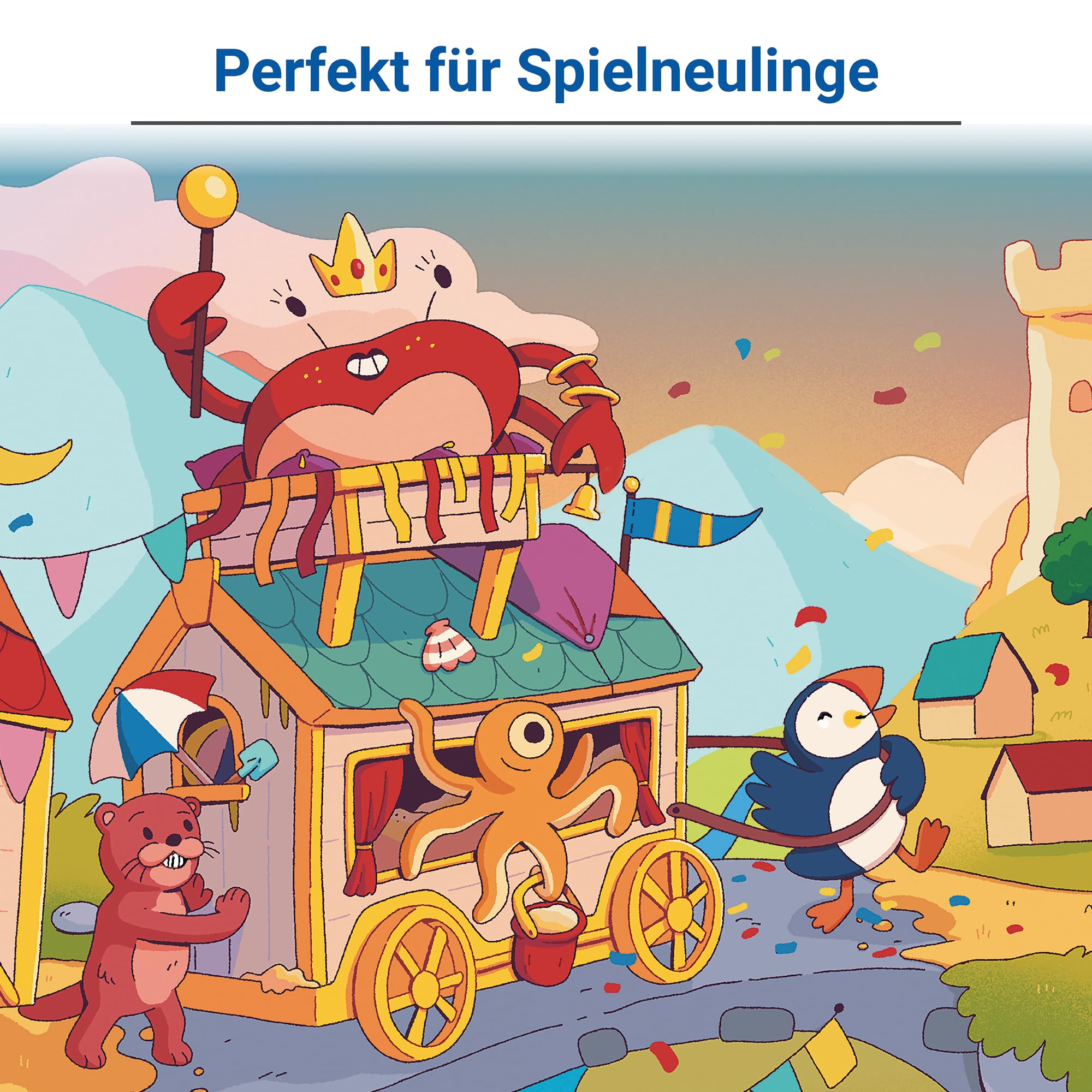 Ravensburger 24687 Die Sandburgen von Burgund - Kinderspiel ab 5 Jahren für 2-4 Personen 4