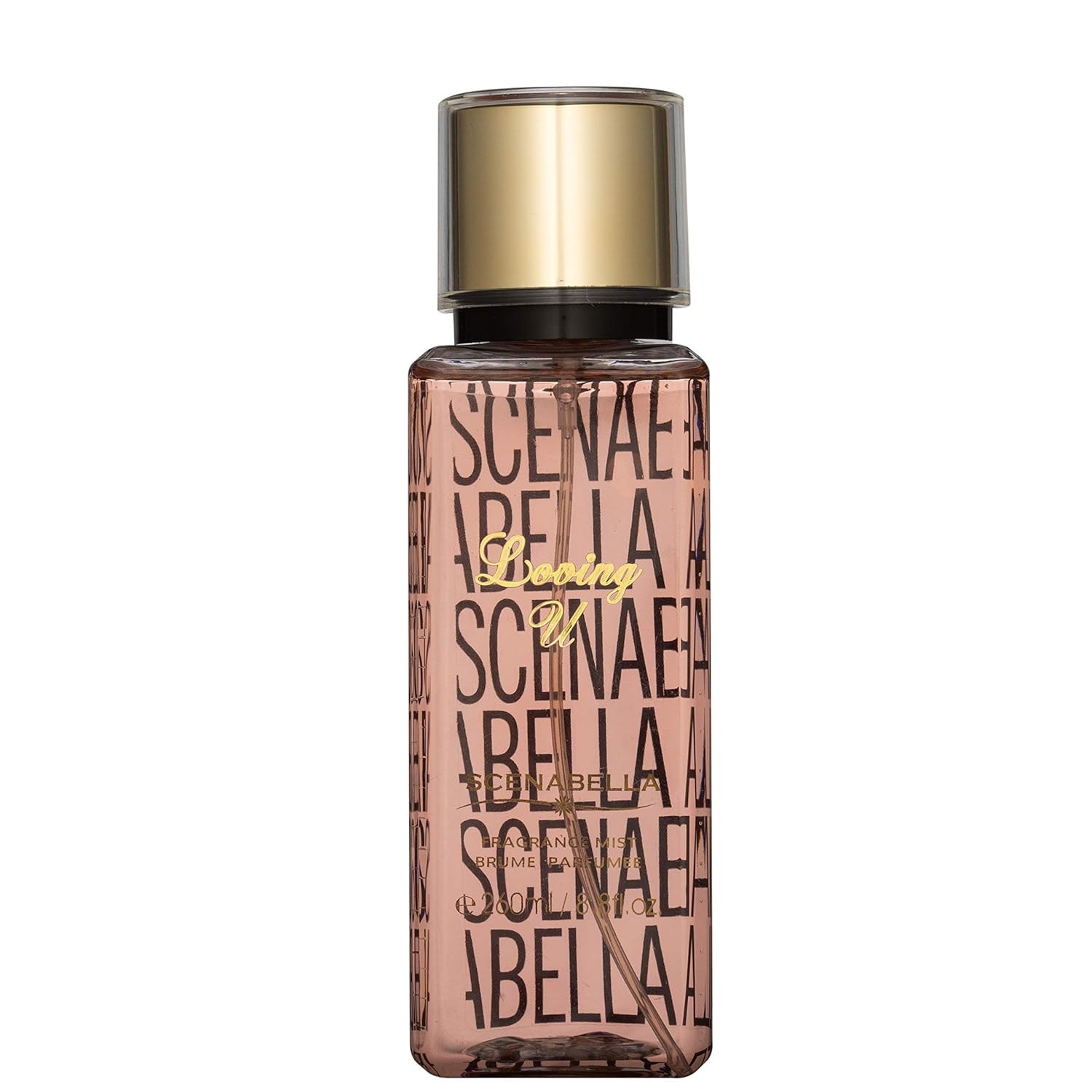 Amazon Com Scenabella Signature Body Splash Fragrance Mist For Women Loving U With Keynotes Of French Narcissus Neroli Oil And Sugared Amber 8 8 Fl Oz Beauty
