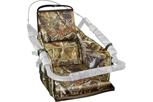 UQM Tree Stand Seat Replacement, Adjustable Treestand Seats for Hunting, Comfortable Hunting Tree Seat Fits Climber Deer Tree Stands