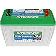 Interstate Batteries Marine/RV Battery 12V 100Ah 925CCA (31M-AGM) Dual Purpose Power Pure Lead AGM RV & Marine Starting Replacement Battery (Group Size 31M) Boats, RV's