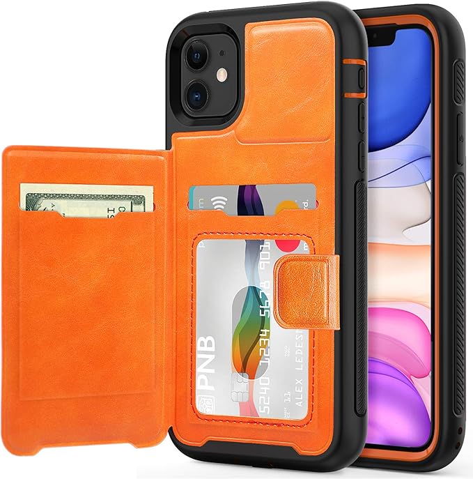 Timecity iPhone 11 Wallet Case with Card Holder, Phone Amazon.co.uk