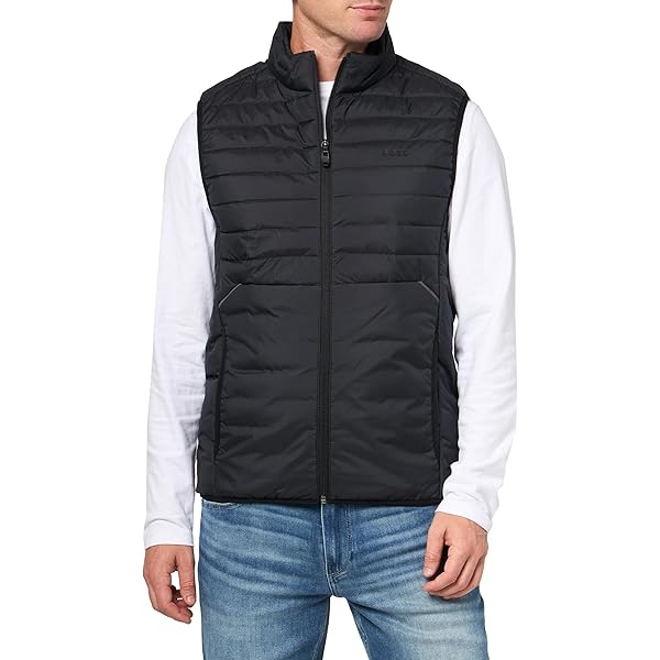 Cinch Men's Lightweight Wool Colorblock Zip-Front Vest