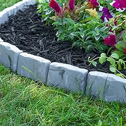 EasyFlex No-Dig Landscape Edging with Anchoring