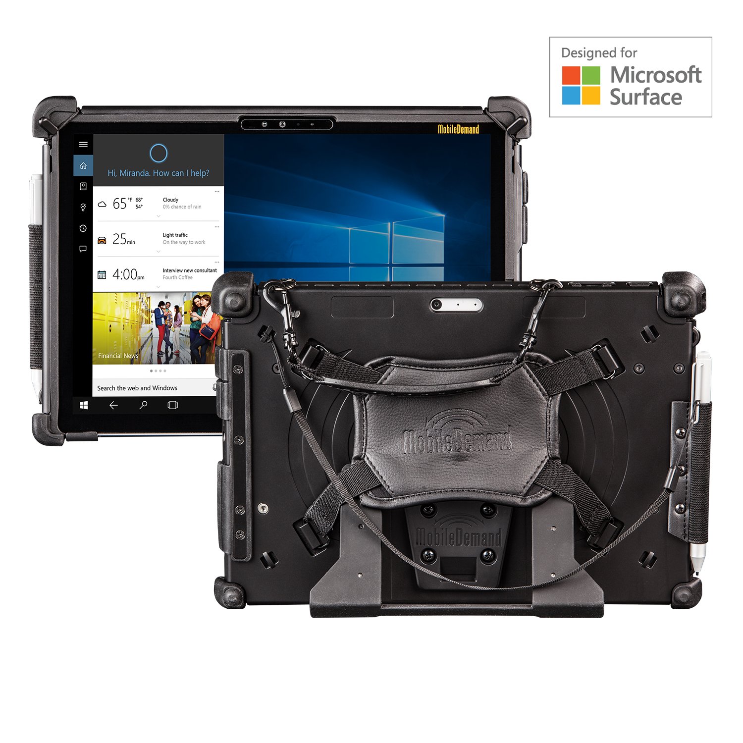 MobileDemand Military DropTested Premium Rugged Case for Microsoft