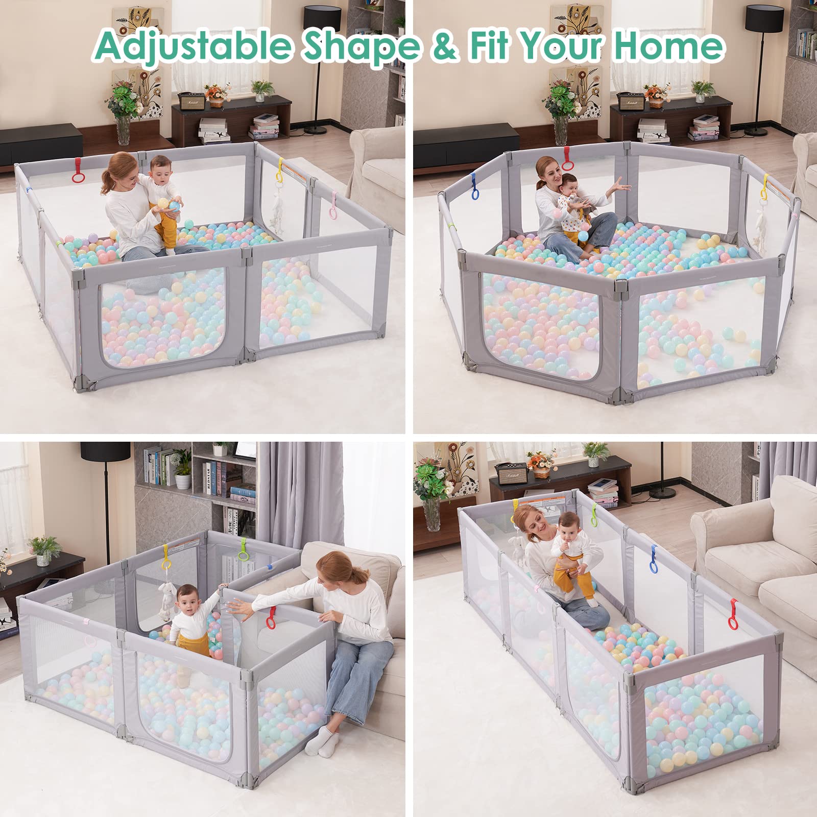 Kidirect Foldable Playpen, 71
