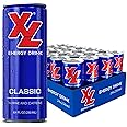 XL Energy Drinks 24 Pack - Energy Drinks with 80mg Caffeine plus Taurine & B Vitamins - Clean and Healthy Energy Drink - XL Classic Flavor Sports Drinks & Beverages