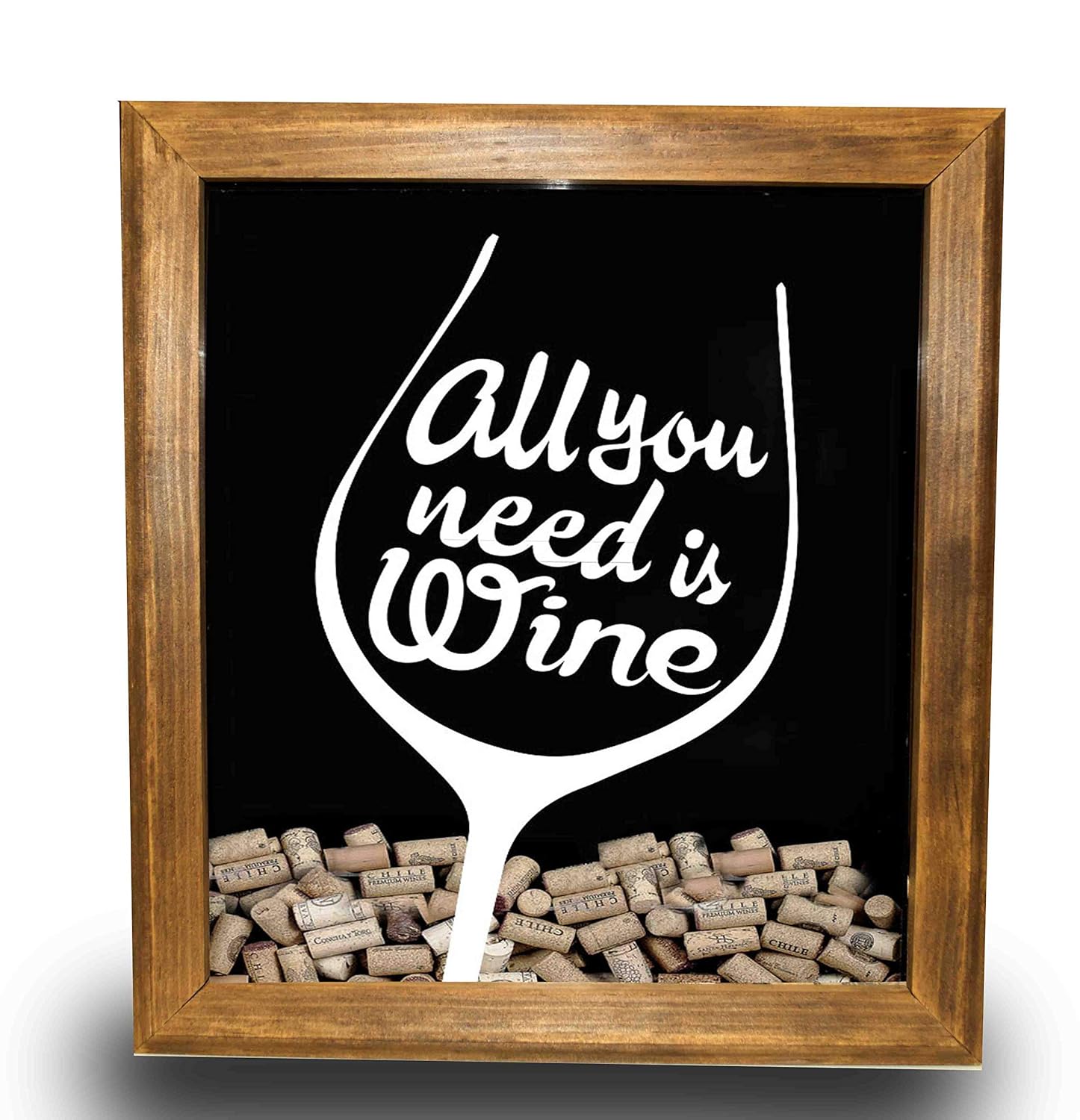 CUADRO PORTA CORCHOS, CORKS KEEPER, BOX WINE CORKS HOLDER