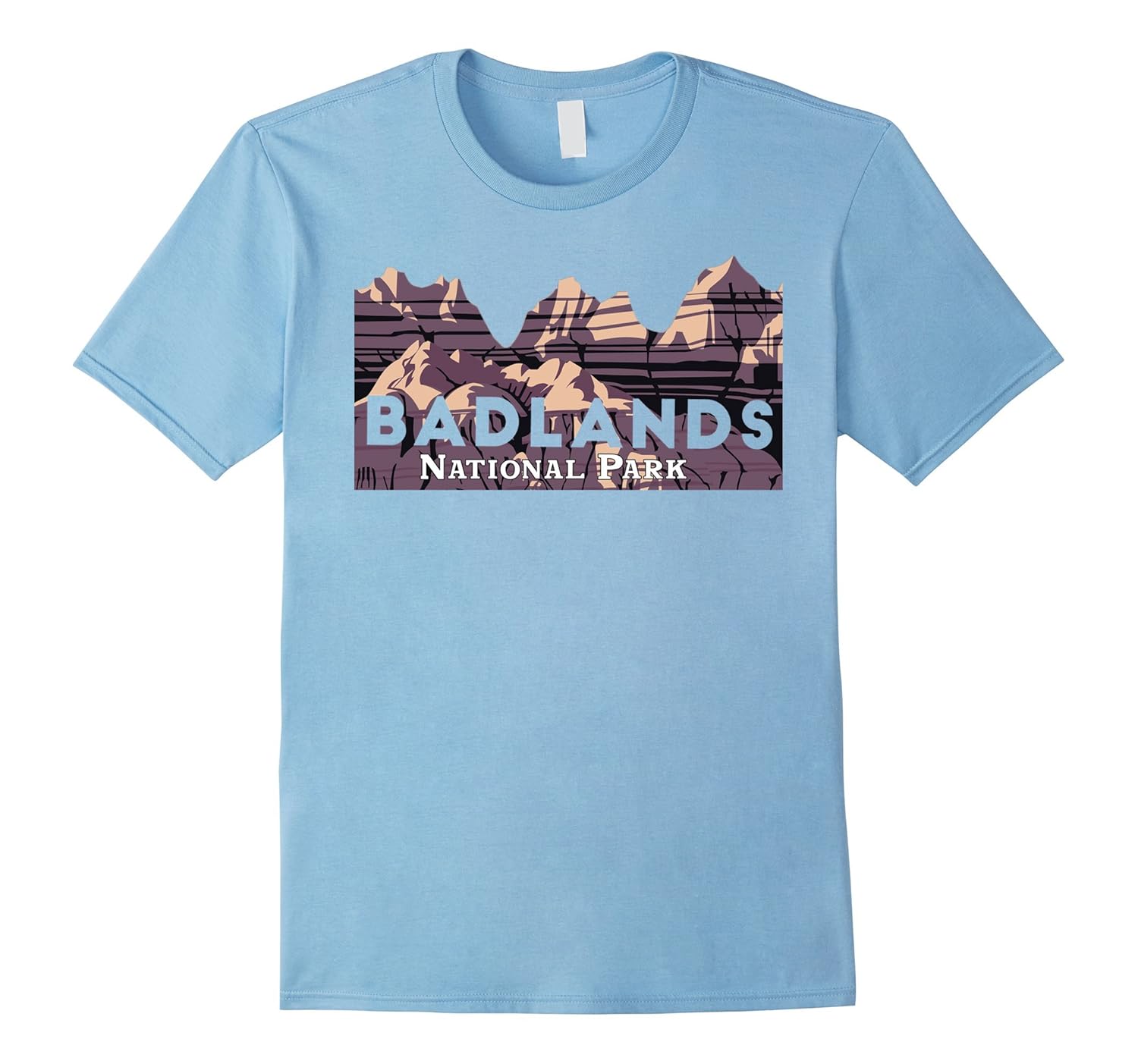 Badlands National Park Travel Journey Explore Earth T-Shirt-AZP