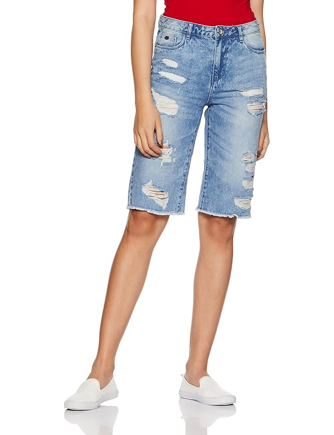 Buy ONLY Women's Cotton Shorts at Amazon.in