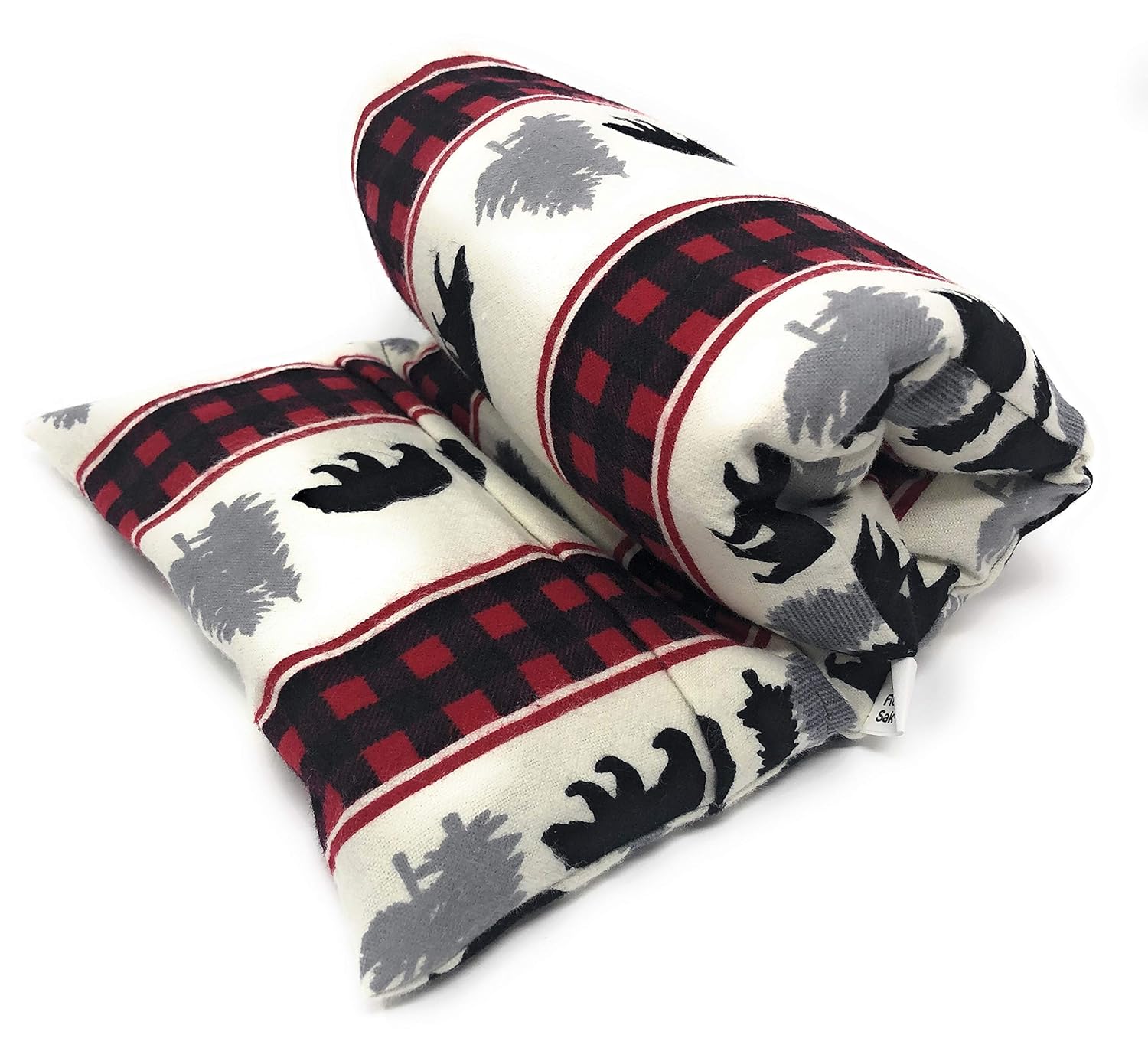 Grey Lavender Scented Large Microwave Heating Pad or Cold Pack With