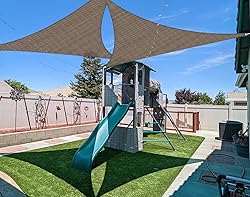 Coarbor 16'x16'x16' Sun Shade Sail Triangle Heavy