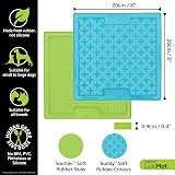 LICKIMAT 2-Pack Classic Soother and Buddy Lick Mat for Dogs view 2