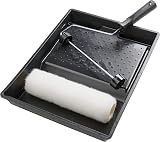 Harris Essentials 9in Walls & Ceilings Paint Roller Set Tray Frame Sleeve