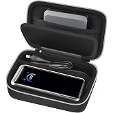 Grapsa Power Bank Case for Anker Prime 26,250mAh 300W &amp;Charging Base，Black | Also Fits for 25000/20100/737, Splash-proof, Velcro Divider for USB-C Cables; Business Travel, Commute, Outdoor,Box Only