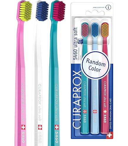 Amazon.com : Curaprox CS 5460 Ultra-Soft Toothbrush – Adult Tooth