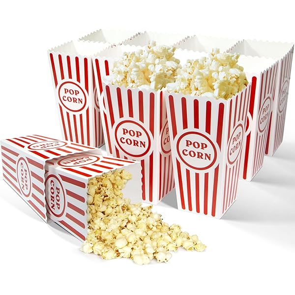Amazon.com: Snappy Popcorn 44-E Red and White Open Top