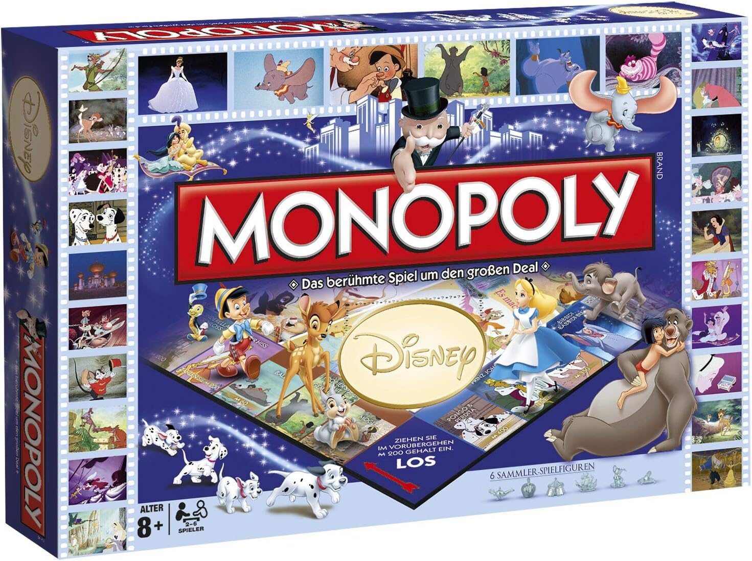 Winning Moves - Juego Monopoly para 2 - 6 Jugadores (44055) : Amazon.es: Juguetes y juegos