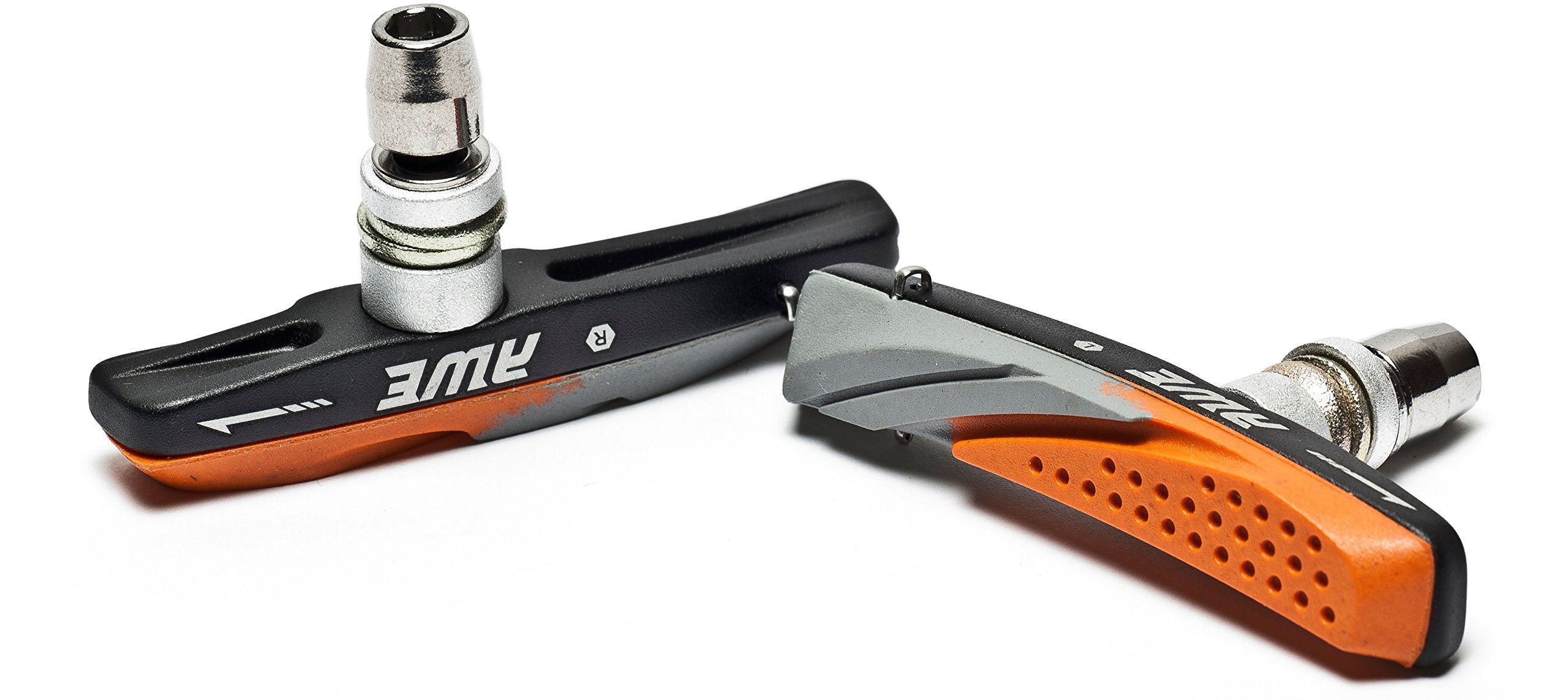 AWE® Two Tone Contour Design Brake Pads Grey/Orange 72mm