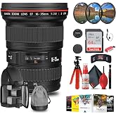 Canon EF 16-35mm f/2.8L II USM Lens Starter Bundle | For Photography &amp; Video + 64GB Extreme Pro Memory Card + Backpack + Tripod + Cleaning Kit + Filter Kit + Card Reader + More
