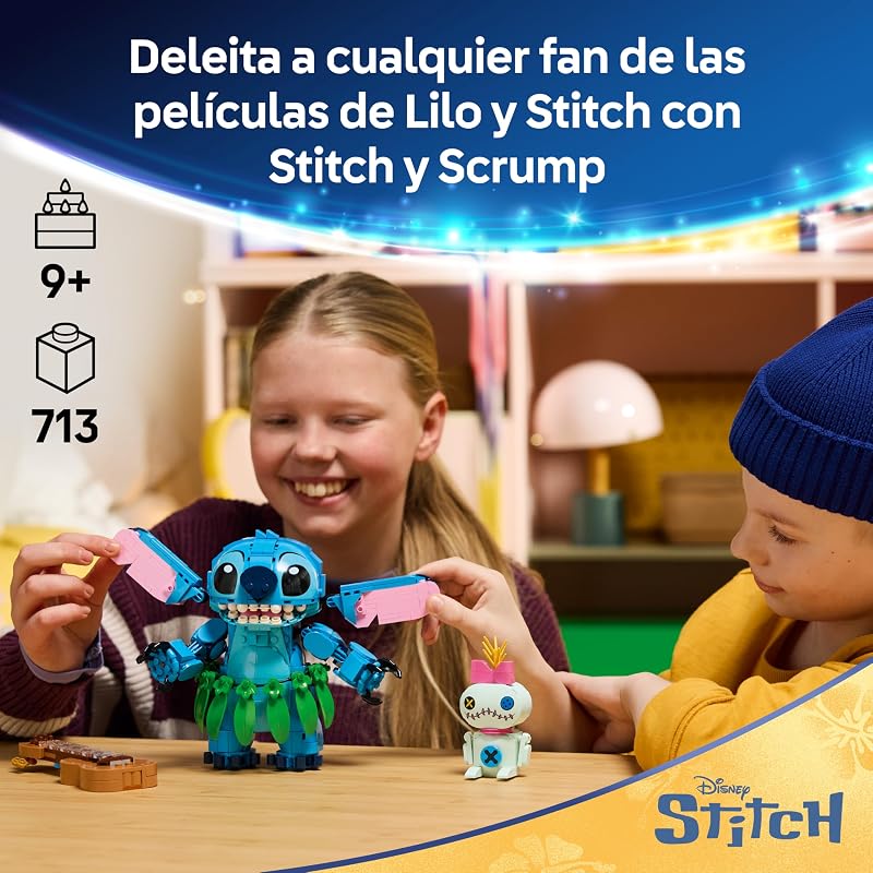 Disney Stitch y Scrump 43296