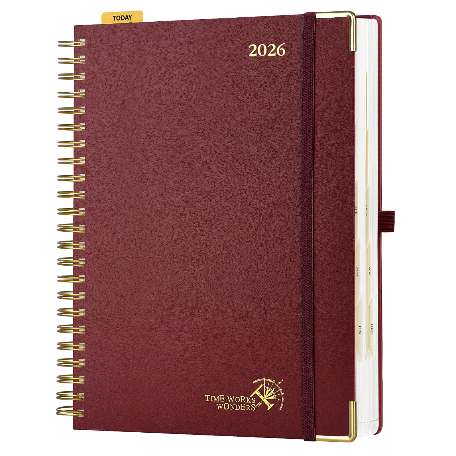 POPRUN 2026 Daily Planner One Page A Day - [A4 Large Size 8.25" x 12 ...
