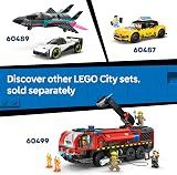 LEGO City Airport with Airplane Toy 60502 Build Together 9 Minifigures view 7