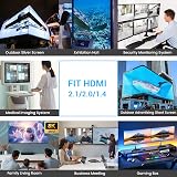 Etseinri HDMI 2.1 Cable 2M Certified 48Gbps 8K 240Hz eARC HDR Braided Cord view 8