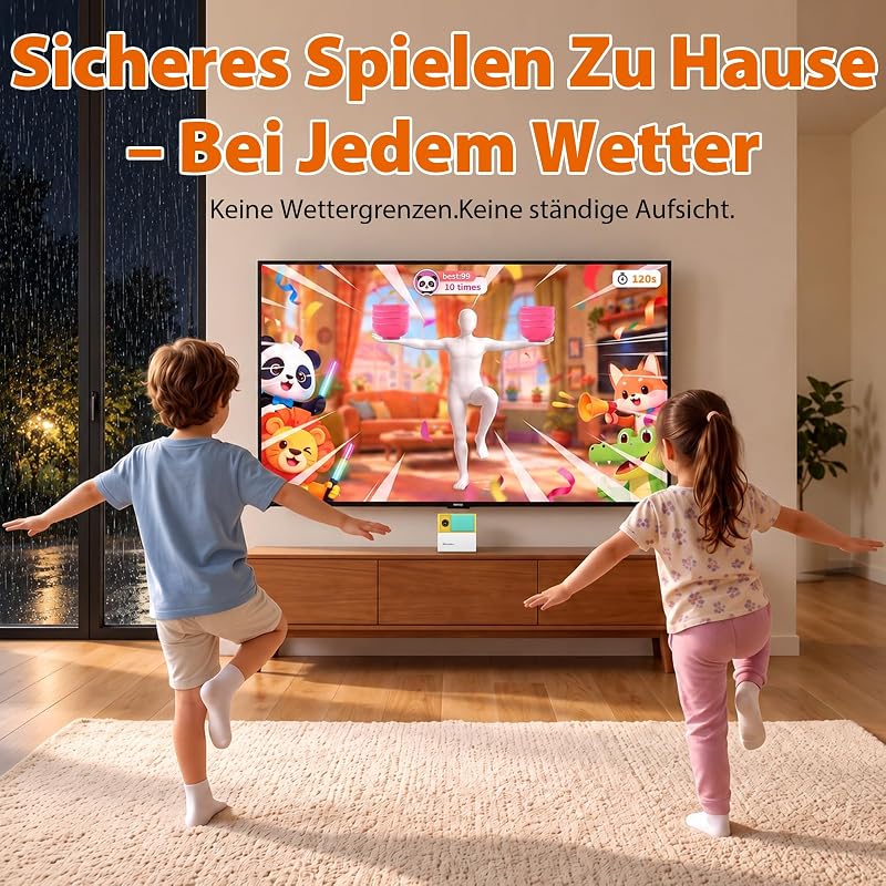 PlayPop 8 Spielekonsole für Fernseher, Spielkonsolen für Kinder