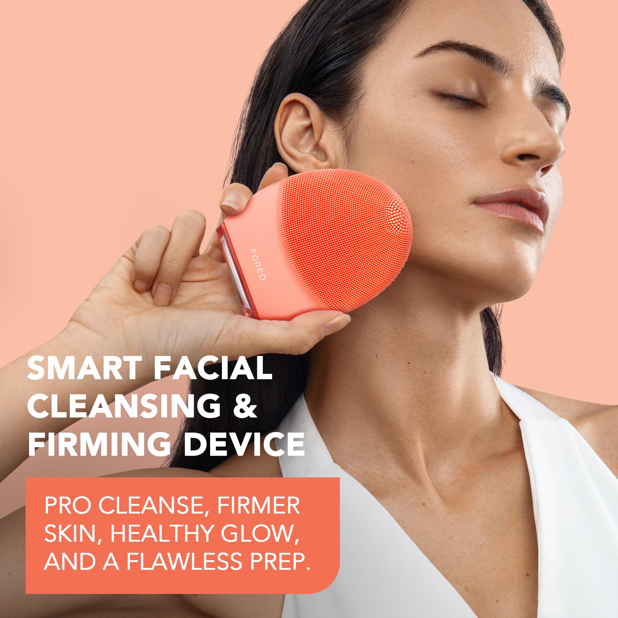 FOREO LUNA 4 Face Cleansing Brush - Anti Aging - Enhances Absorption of Facial Skin Care Products - Simple Skin Care Tools - Balanced Skin