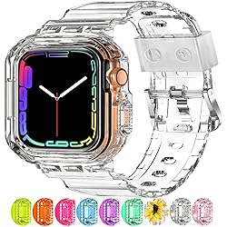 XYF Compatible for Crystal Clear Apple Watch