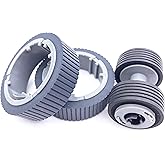 OKLILI PA03670-0001 PA03670-0002 Scanner Paper Consumable Kit Pick Roller + Brake Roller Pickup Roller Compatible with fi-7160 fi-7260 fi-7140 fi-7240 fi-7180 fi-7280 fi-7300NX