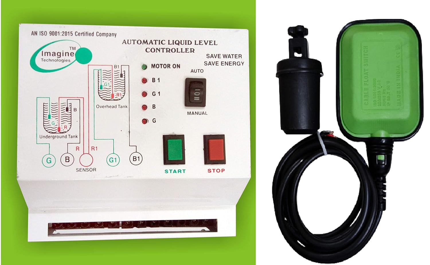 Fully Automatic Water Level Controller for Submersible Start and Stop
