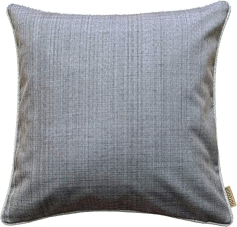 Amazon De Heimtexland Outdoor Kissen Meliert Garten Lounge Deko Kissenhulle 40x40 Grau Typ645