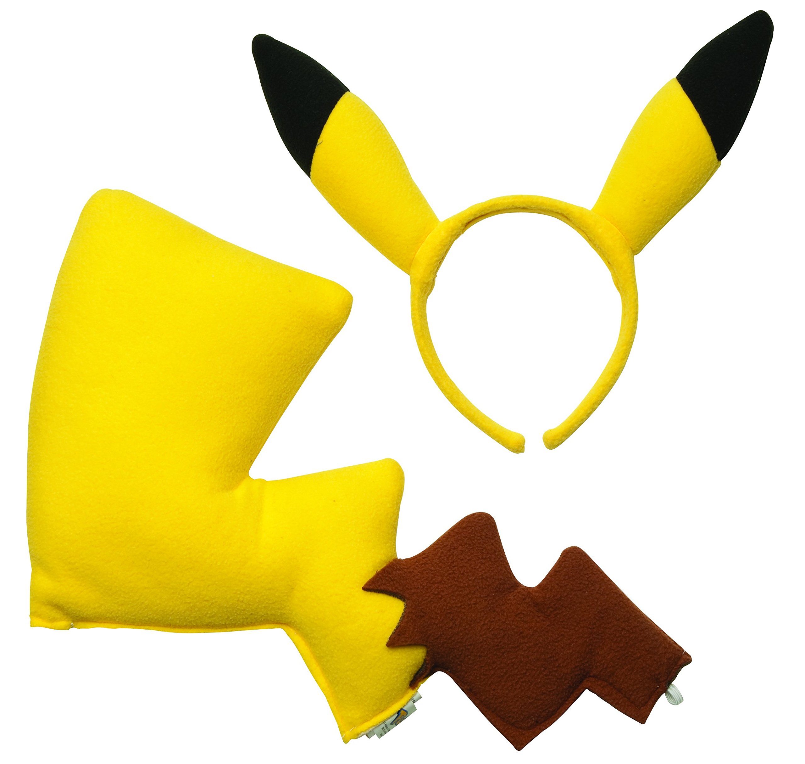 Photo 1 of Rubies Pokémon Pikachu Ears and Tail Dress Up Kit