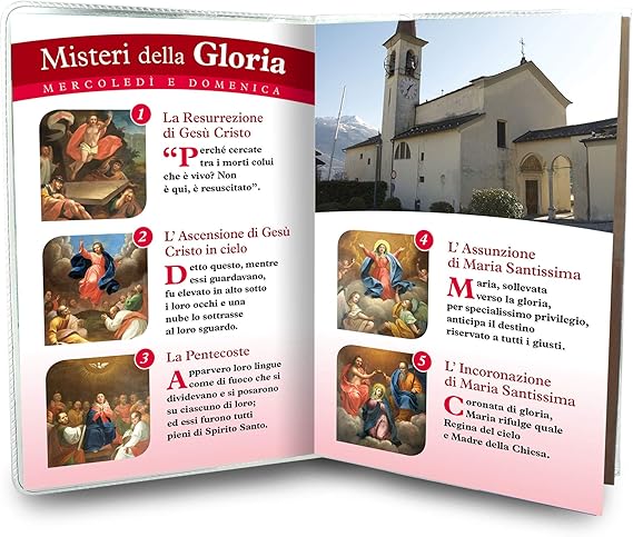 Ferrari Arrighetti Booklet With Rosary Our Lady Of Fatima Community Don Luigi Guanella Parishes Of Cremia Musso And Pianello Del Lario Amazon Co Uk Kitchen Home