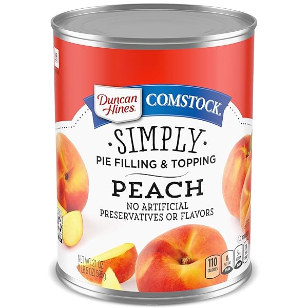 DUNCAN HINES COMSTOCK SIMPLY PIE FILLING & TOPPING,...