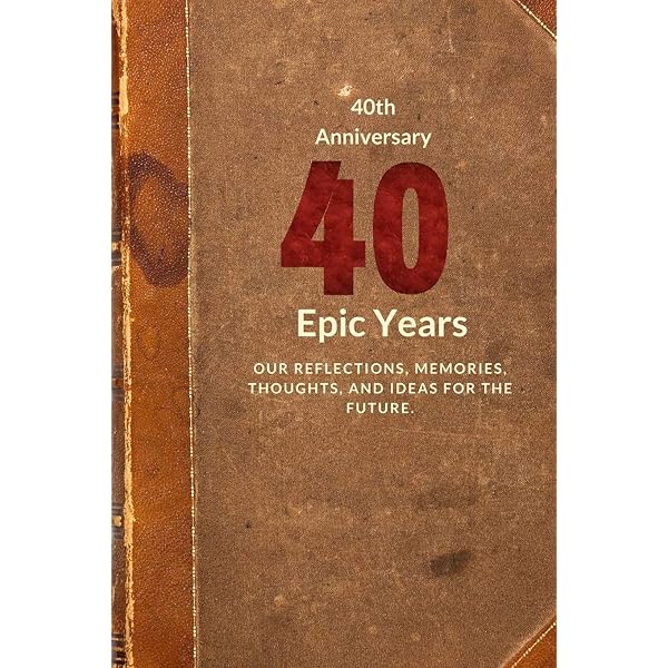 25th Anniversary: Twenty-five Epic Years (Memory Journal