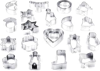 Grizzly Ausstechformen Set Weihnachten - 25 Ausstecher für Kekse Plätzchen - Verschiedene Formen und Motive