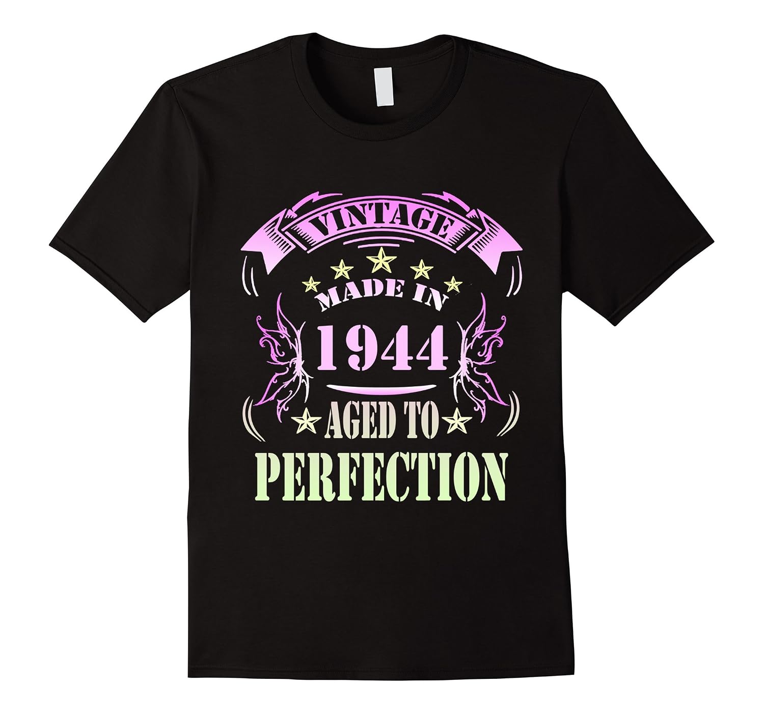 73 Birthday Vintage Made in 1944 Gift ideas Man T shirt-PL – Polozatee display picture 1