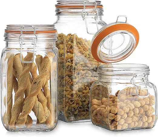 storage jars tea coffee sugar
