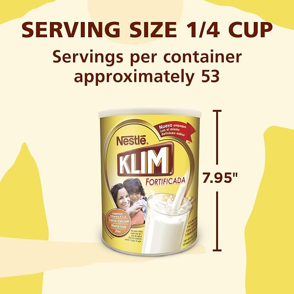 NESTLE KLIM POWDERED MILK PREBIO 56.4 OUNCE (PACK OF 1)