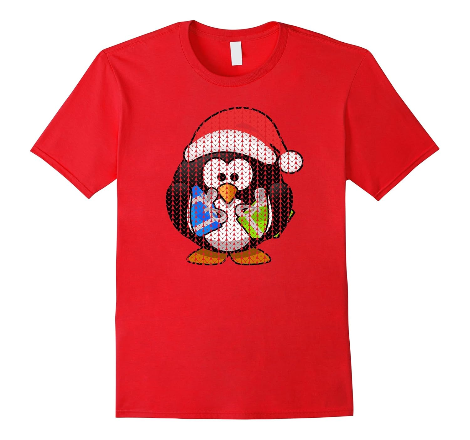 UGLY CHRISTMAS SWEATER Holiday Penguin Cool T-Shirt Gift