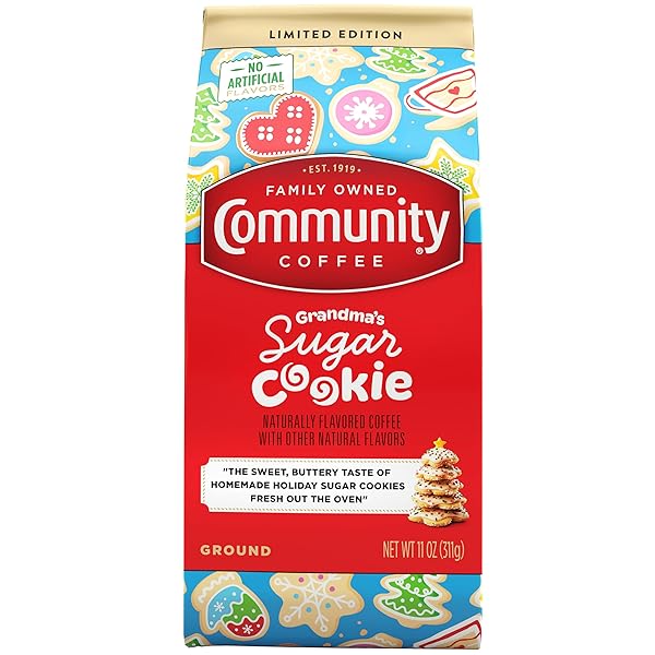 COMMUNITY COFFEE GRANDMA’S SUGAR COOKIE GROUND COFFEE, LIMITED...