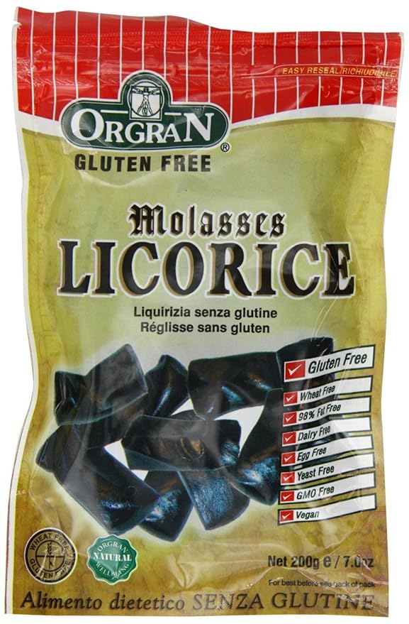 Orgran Licorice Molasses Gf 7.0000 OZ (Pack of 12