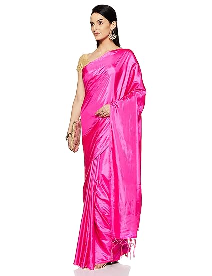 Womanista Silk Saree with Blouse Piece